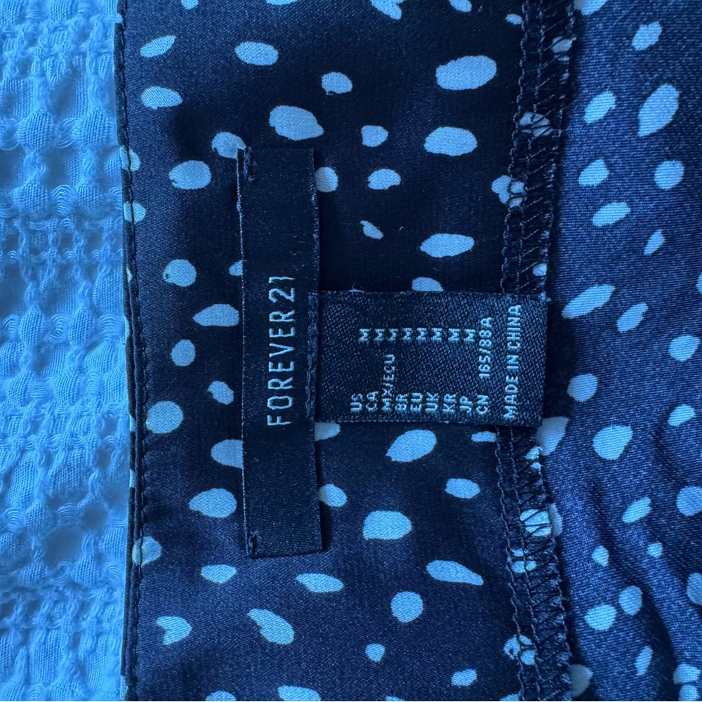 Forever 21 Black and White Polka Dot Dress